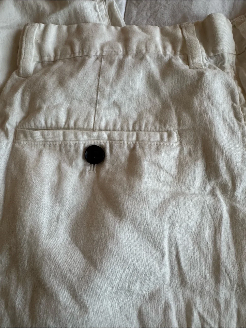 H&M Men's Chino Pants - Off-White Cream